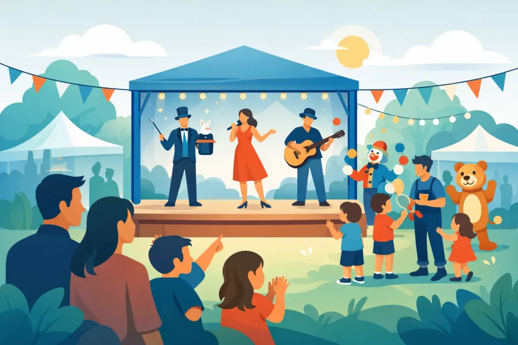 Beste live acts voor familiefeest kiezen