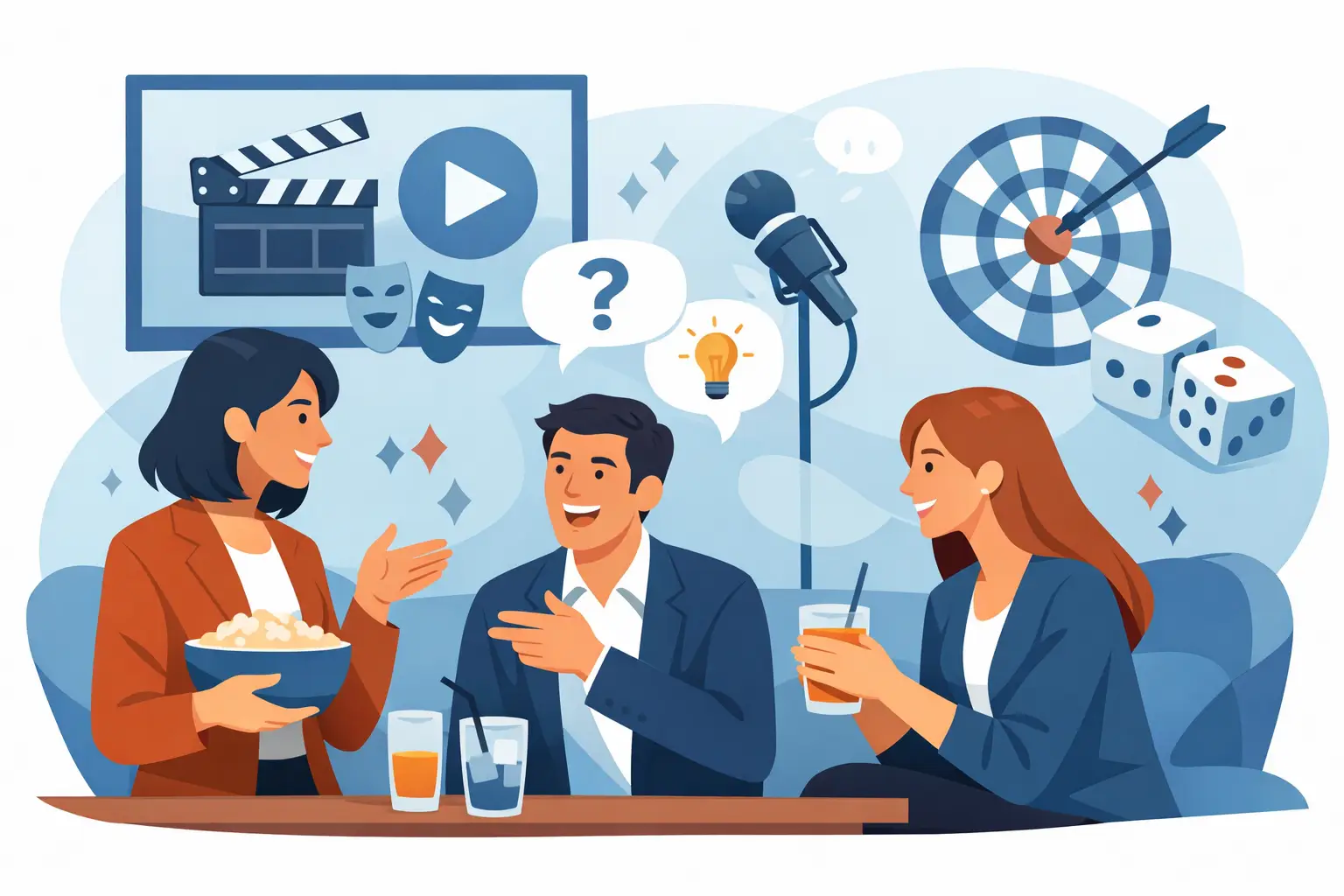 Entertainment dat gesprekken op gang brengt