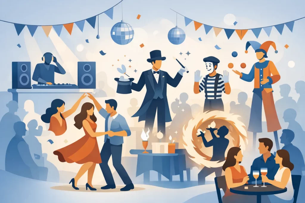 Feestanimatie kiezen zonder een saaie zaal