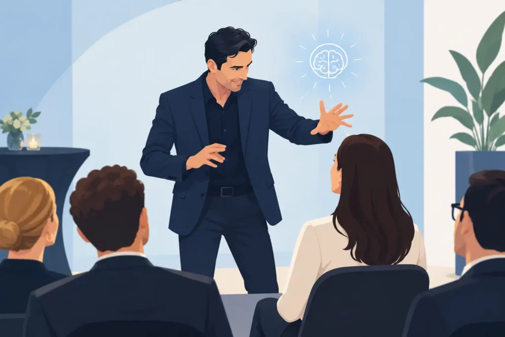 Ervaringen met mentalist op evenement die bijblijven