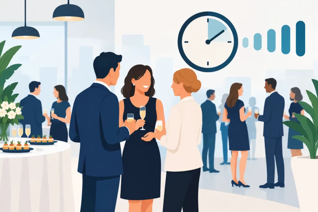 Welke showlengte voor receptie werkt het best?